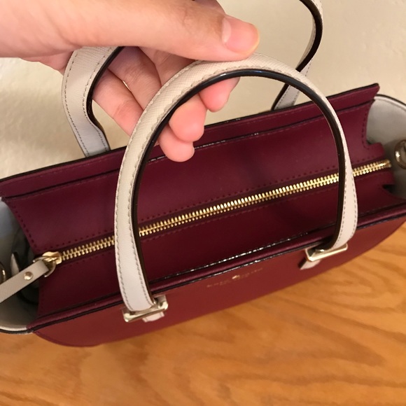 Kate spade Small Hayden cedar street merlot bag - Picture 3 of 7